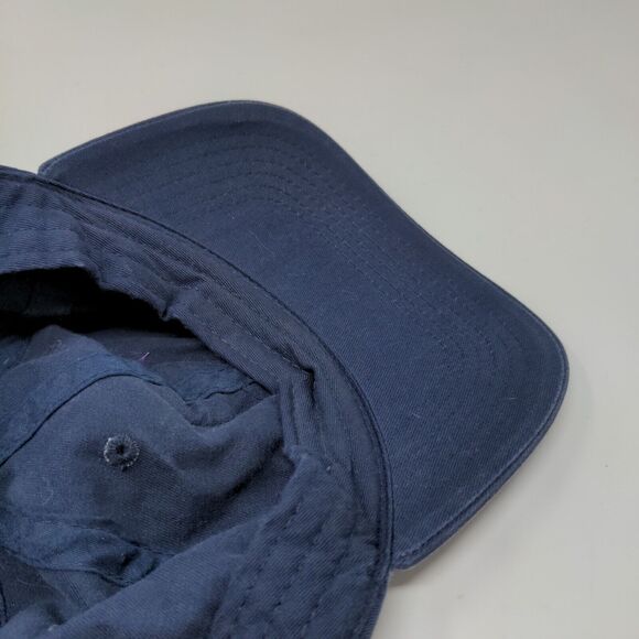 Newhattan Men's Slideback Hat Blue OSFA Embroidered Alien Greys Logo - Picture 11 of 12